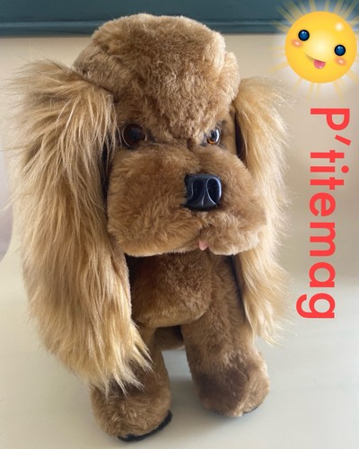 Ancienne peluche chien cocker - peluche,